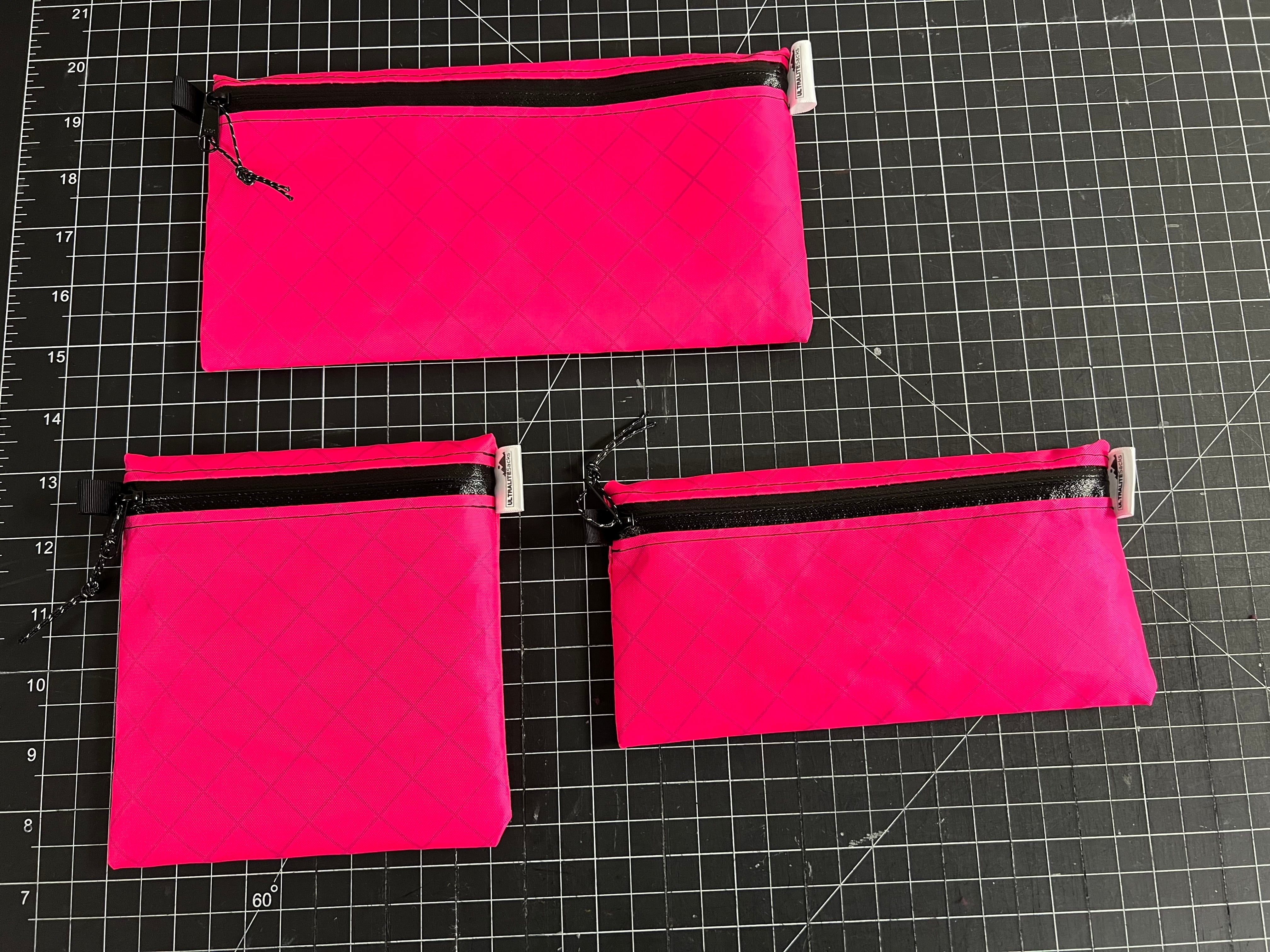 Zippered Pouches - Fully Recycled