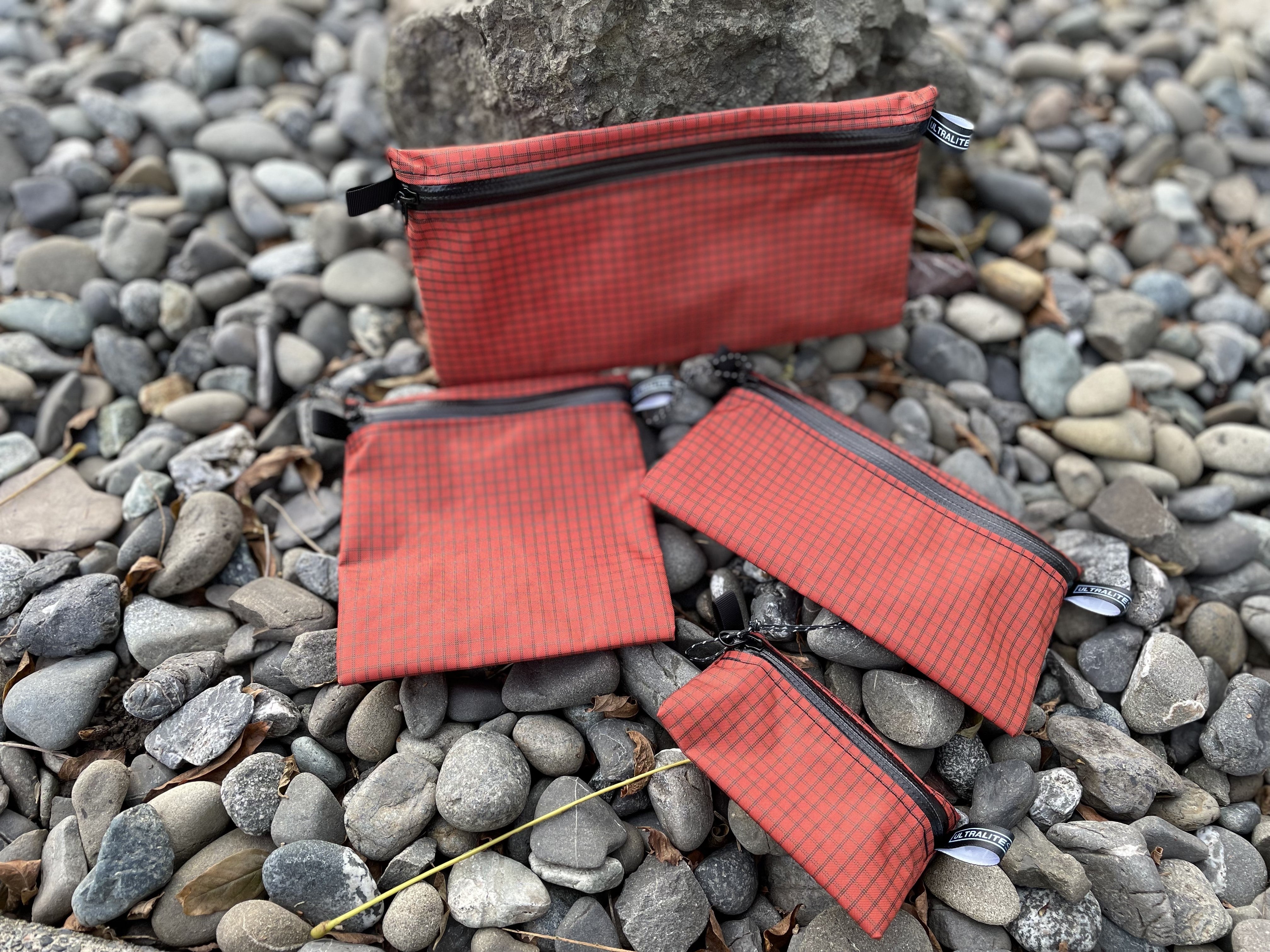 Zippered Pouches - Fully Recycled